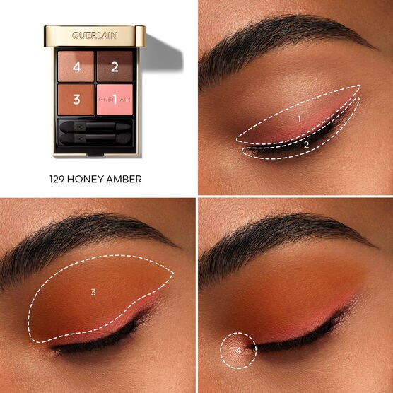 Paleta de Sombras Ombres G 129 Honey Ambar